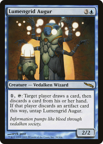 Lumengrid Augur (MRD-039)  - Mirrodin