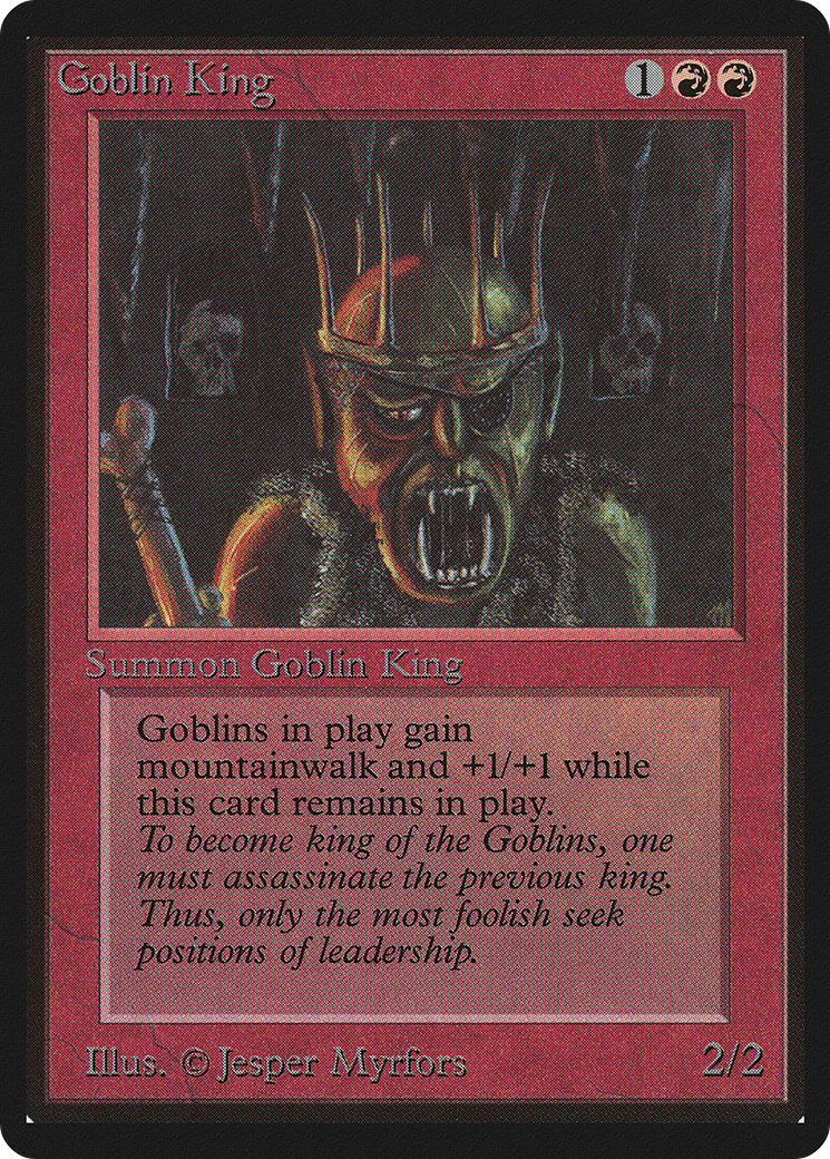 Goblin King (LEB-)  - Limited Edition Beta