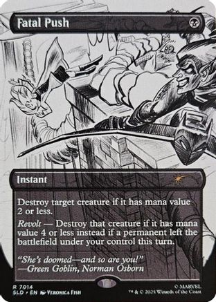 Fatal Push (7014) (SLD-7014)  - Secret Lair Drop Series