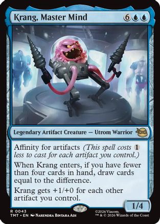 Krang, Master Mind (TMT-043)  Foil - Teenage Mutant Ninja Turtles