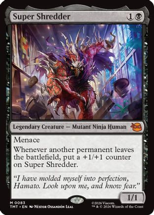 Super Shredder (TMT-083)  Foil - Teenage Mutant Ninja Turtles