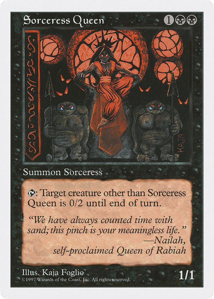 Sorceress Queen (5ED-)  - Fifth Edition