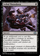 Lethal Throwdown (MH3-099)  Foil - Modern Horizons 3