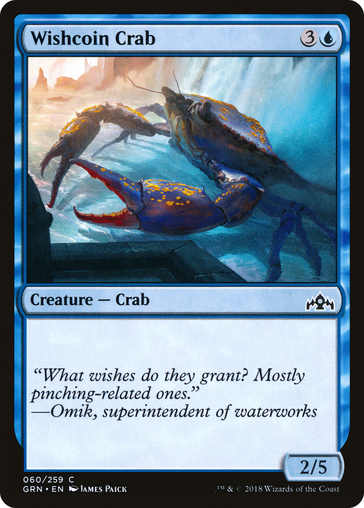 Wishcoin Crab (GRN-060)  - Guilds of Ravnica