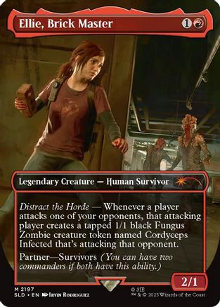 Ellie, Brick Master (SLD-2197)  - Secret Lair Drop Series