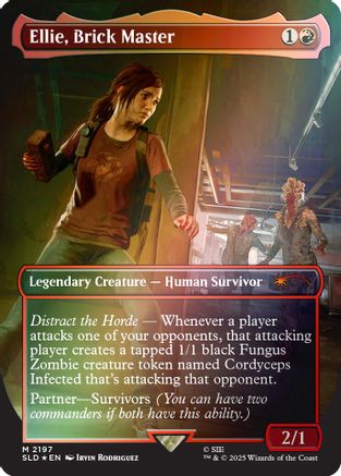 Ellie, Brick Master (Rainbow Foil) (SLD-2197)  Foil - Secret Lair Drop Series