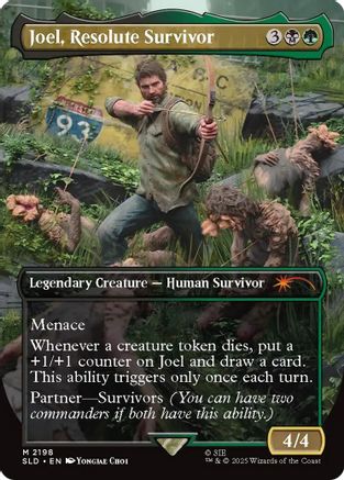 Joel, Resolute Survivor (SLD-2198)  - Secret Lair Drop Series