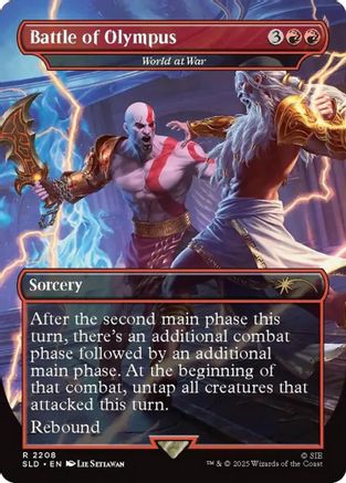 Battle of Olympus - World at War (SLD-2208)  - Secret Lair Drop Series