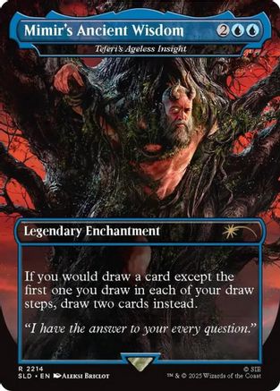 Mimir's Ancient Wisdom - Teferi's Ageless Insight (SLD-2214)  - Secret Lair Drop Series