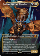 Vadrok, Apex of Thunder (Showcase) (IKO-308)  Foil - Ikoria: Lair of Behemoths: (Showcase) (Borderless)