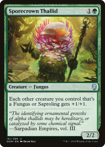 Sporecrown Thallid (DOM-181) - Dominaria