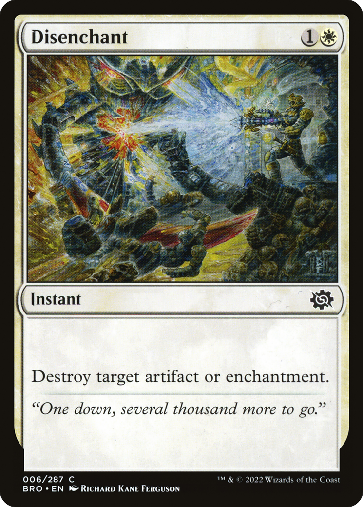 Disenchant (BRO-006)  Foil - The Brothers' War