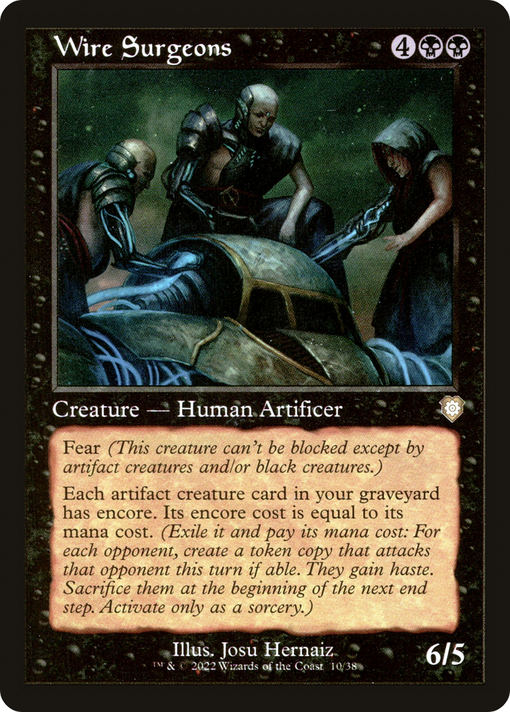 Wire Surgeons (Retro Frame) (BRC-010)  - The Brothers' War Commander