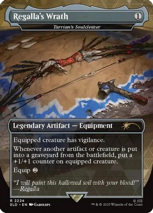 Regalla's Wrath - Tarrian's Soulcleaver (SLD-2224)  - Secret Lair Drop Series