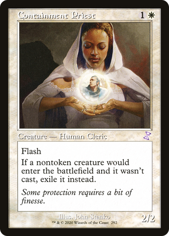 Containment Priest (TSR-292)  Foil - Time Spiral Remastered