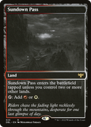 Sundown Pass (DBL-533)  - Innistrad: Double Feature