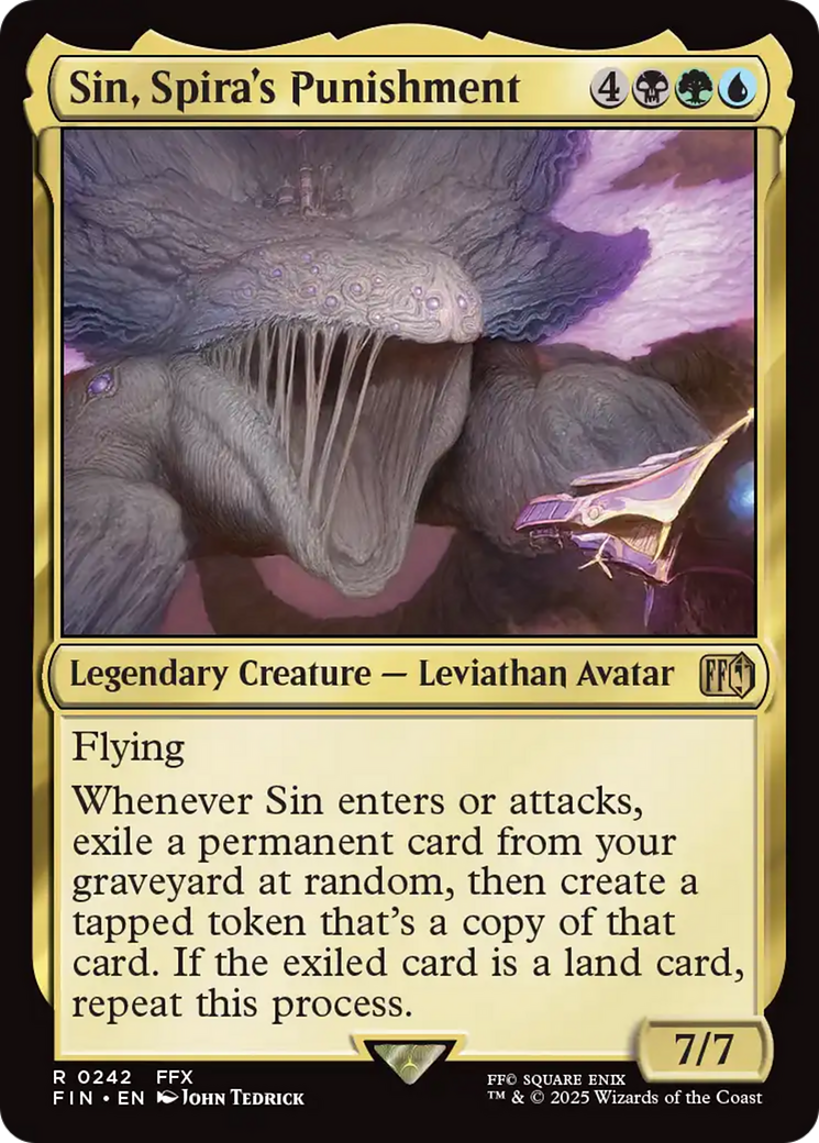 Sin, Spira's Punishment (FIN-242)  Foil - FINAL FANTASY
