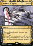 Tendrils of Agony (STA-034)  Foil - Strixhaven Mystical Archive: (Showcase) (Borderless)