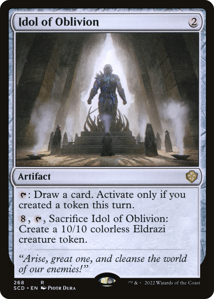 Idol of Oblivion (SCD-268)  - Starter Commander Decks