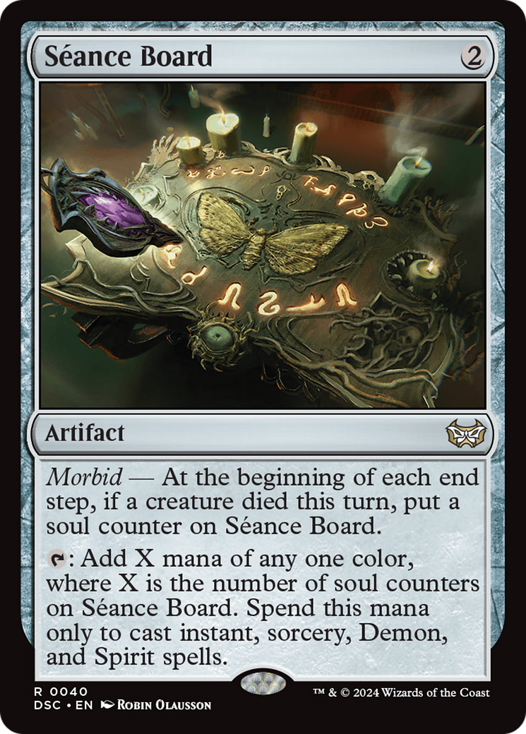 Seance Board (DSC-040)  - Duskmourn: House of Horror Commander