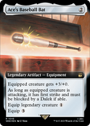 Ace's Baseball Bat (Extended Art) (Surge Foil) (WHO-1045)  Foil - Doctor Who: (Extended Art)