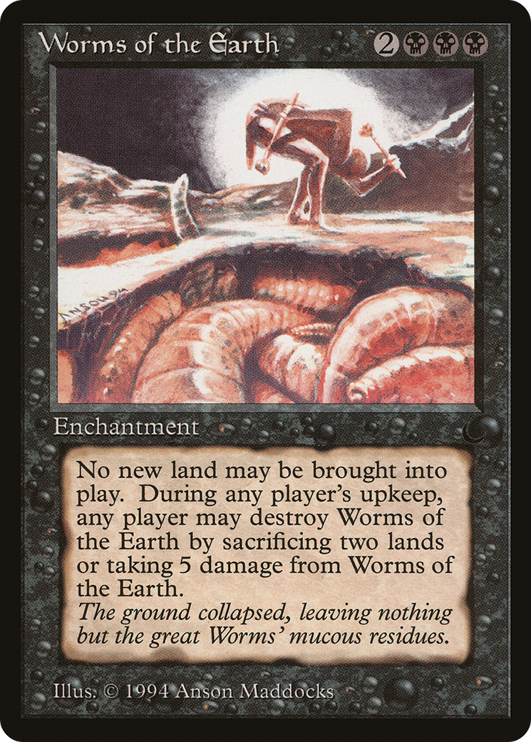 Worms of the Earth (DRK-)  - The Dark