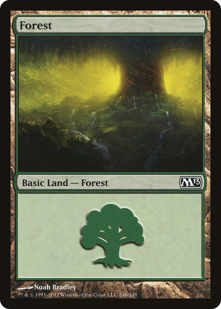 Forest (248) (M13-248)  - Magic 2013