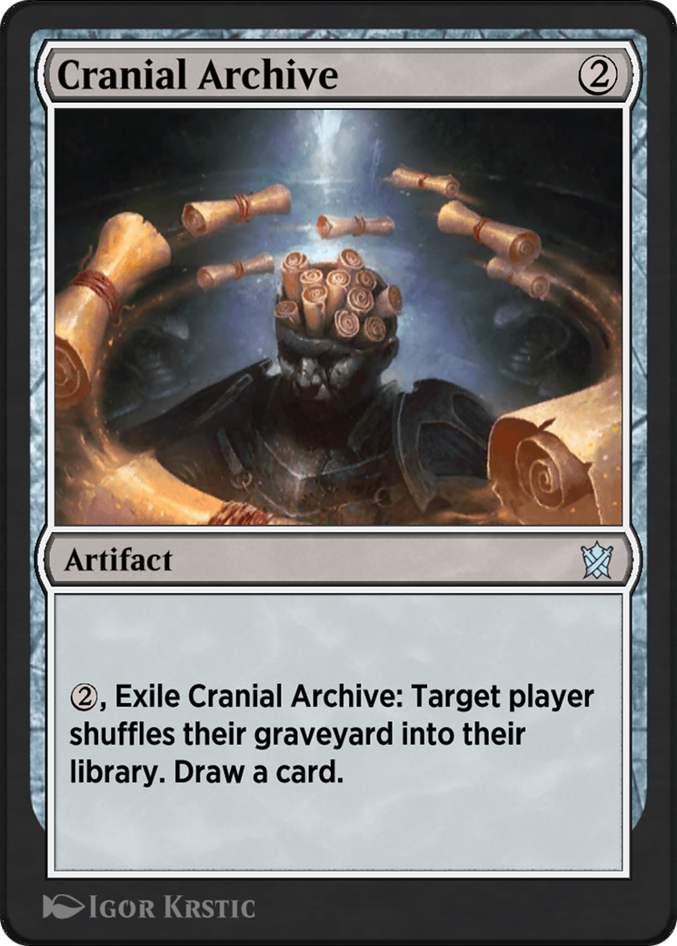 Cranial Archive (KTK-218Y)  - Khans of Tarkir