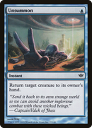 Unsummon (CON-037)  Foil - Conflux