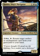 Hanna, Ship's Navigator (CMM-340)  Foil - Commander Masters