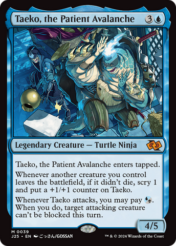 Taeko, the Patient Avalanche (Anime) (J25-039)  - Foundations Jumpstart