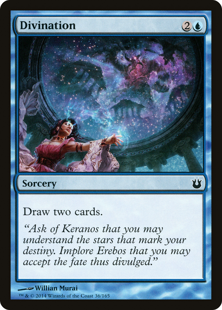 Divination (BNG-036)  Foil - Born of the Gods