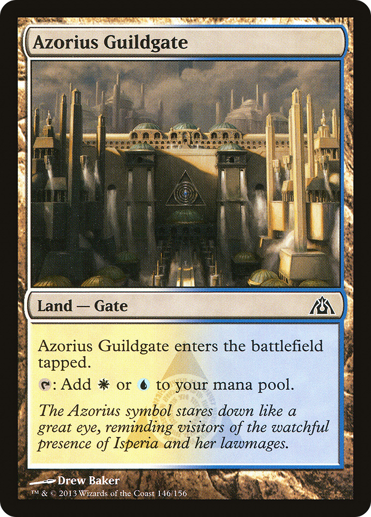 Azorius Guildgate (DGM-146)  - Dragon's Maze