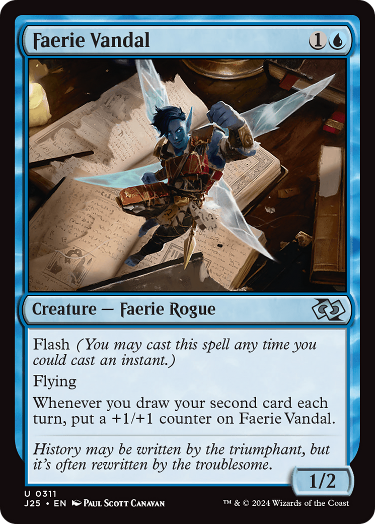Faerie Vandal (J25-311)  - Foundations Jumpstart