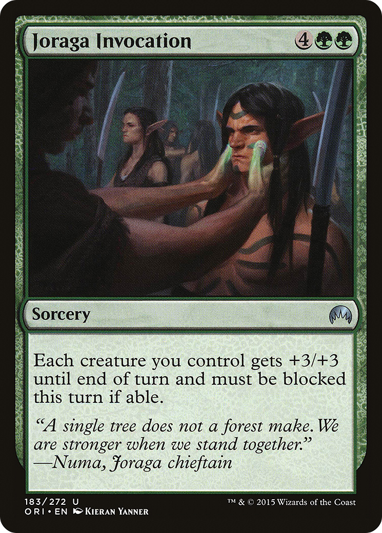 Joraga Invocation (ORI-183)  - Magic Origins