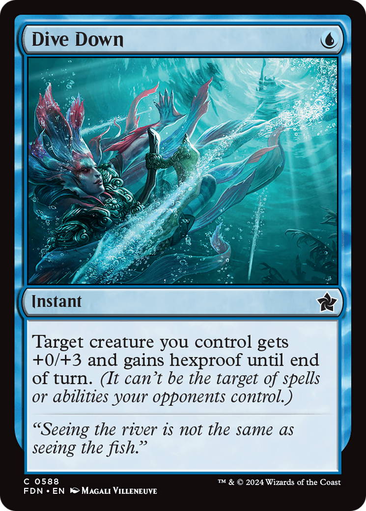 Dive Down (FDN-588)  - Foundations