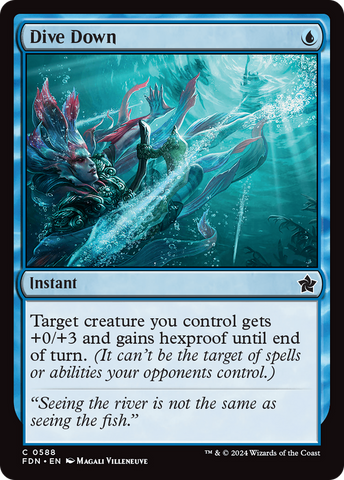Dive Down (FDN-588)  - Foundations