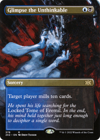 Glimpse the Unthinkable (Borderless) (2X2-378)  Foil - Double Masters 2022