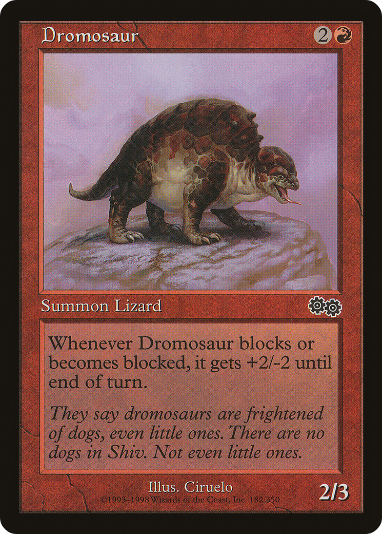 Dromosaur (USG-182)  - Urza's Saga