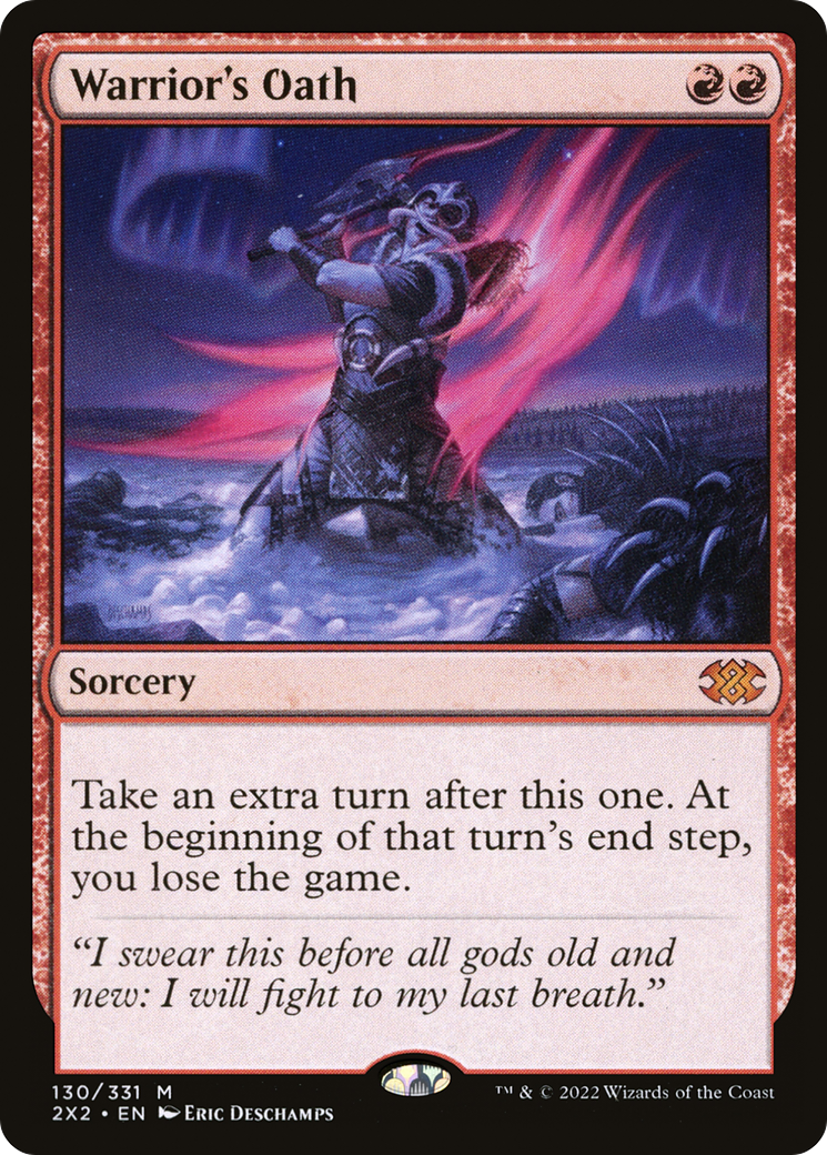 Warrior's Oath (2X2-130)  Foil - Double Masters 2022