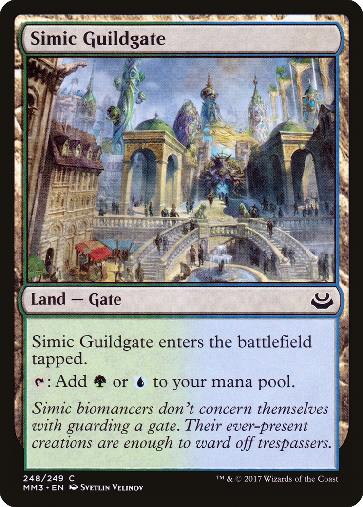 Simic Guildgate (MM3-248)  - Modern Masters 2017