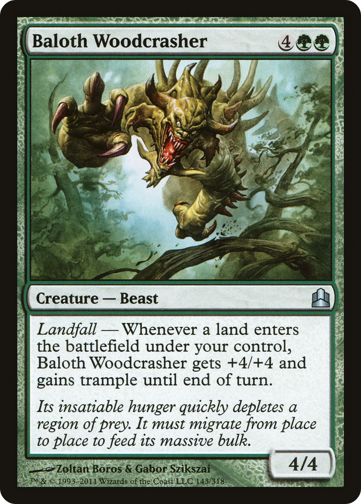 Baloth Woodcrasher (CMD-143)  - Commander 2011