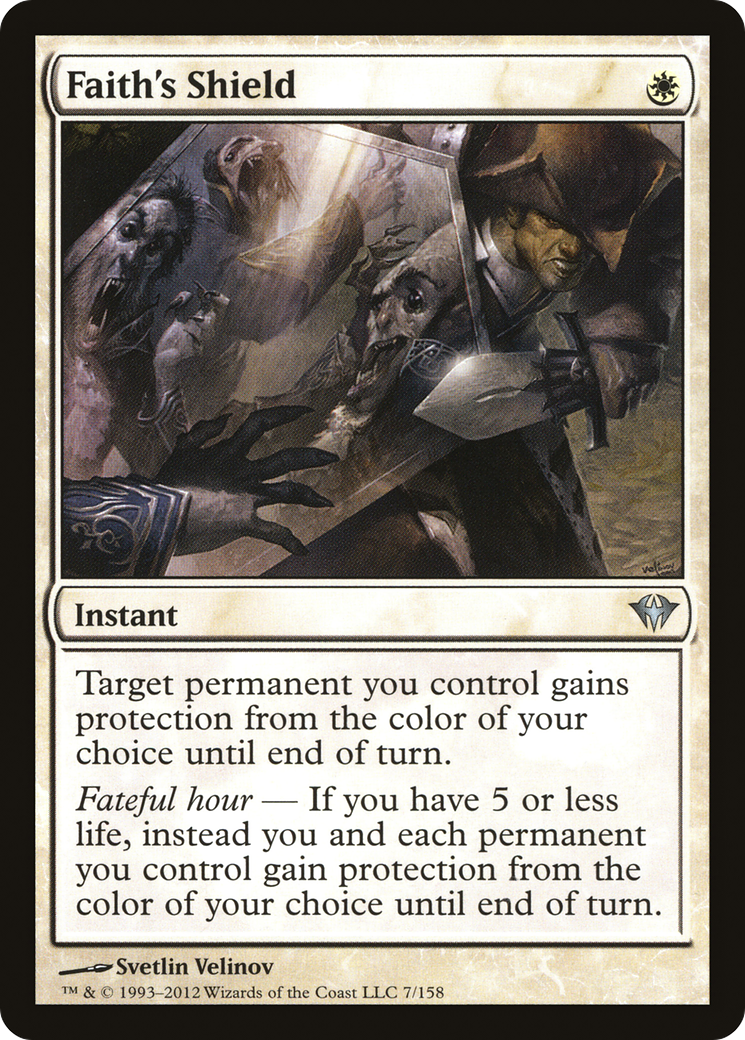 Faith's Shield (DKA-007)  Foil - Dark Ascension