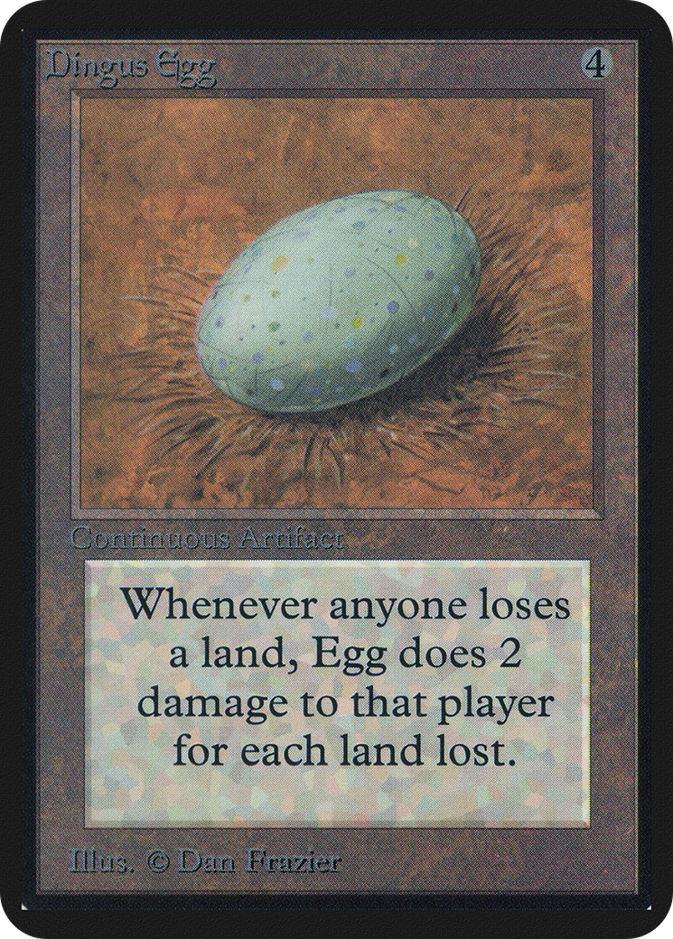 Dingus Egg (LEA-)  - Limited Edition Alpha