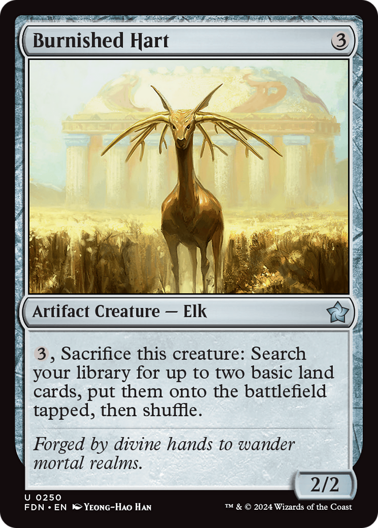 Burnished Hart (FDN-250)  Foil - Foundations