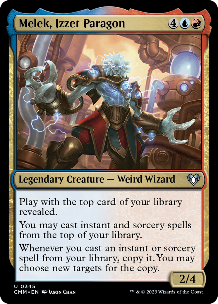 Melek, Izzet Paragon (CMM-345)  - Commander Masters