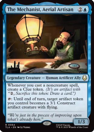 The Mechanist, Aerial Artisan (TLA-064)  Foil - Avatar: The Last Airbender