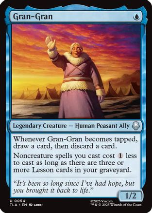 Gran-Gran (TLA-054)  Foil - Avatar: The Last Airbender