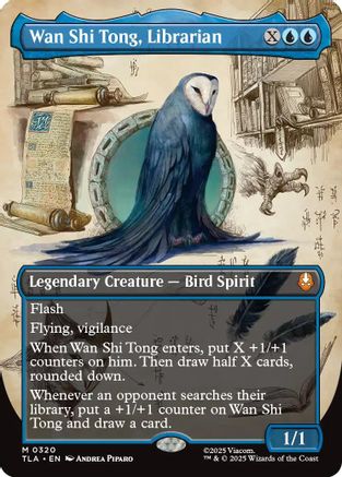 Wan Shi Tong, Librarian (Borderless) (TLA-320)  Foil - Avatar: The Last Airbender