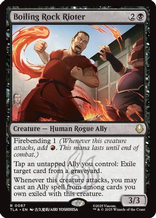 Boiling Rock Rioter (TLA-087)  Foil - Avatar: The Last Airbender